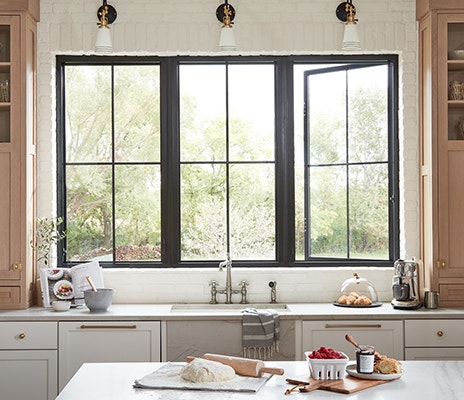 Ventanas negras contemporáneas JELD-WEN